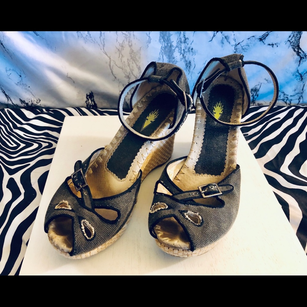 Volatile Wedge Sandals